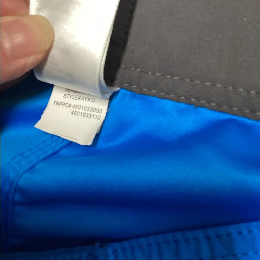 The North Face Swim/board shorts Royal Blue Size 38.
